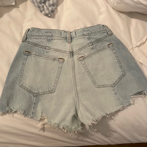 NWT Abercrombie and Fitch Jean curve love shorts, high rise! - Picture 2 of 5